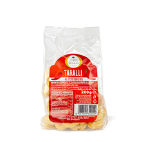 Tarallini s feferonkou Terre di Puglia 200g